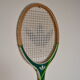Vintage Adidas Tennis Racket - Green and White