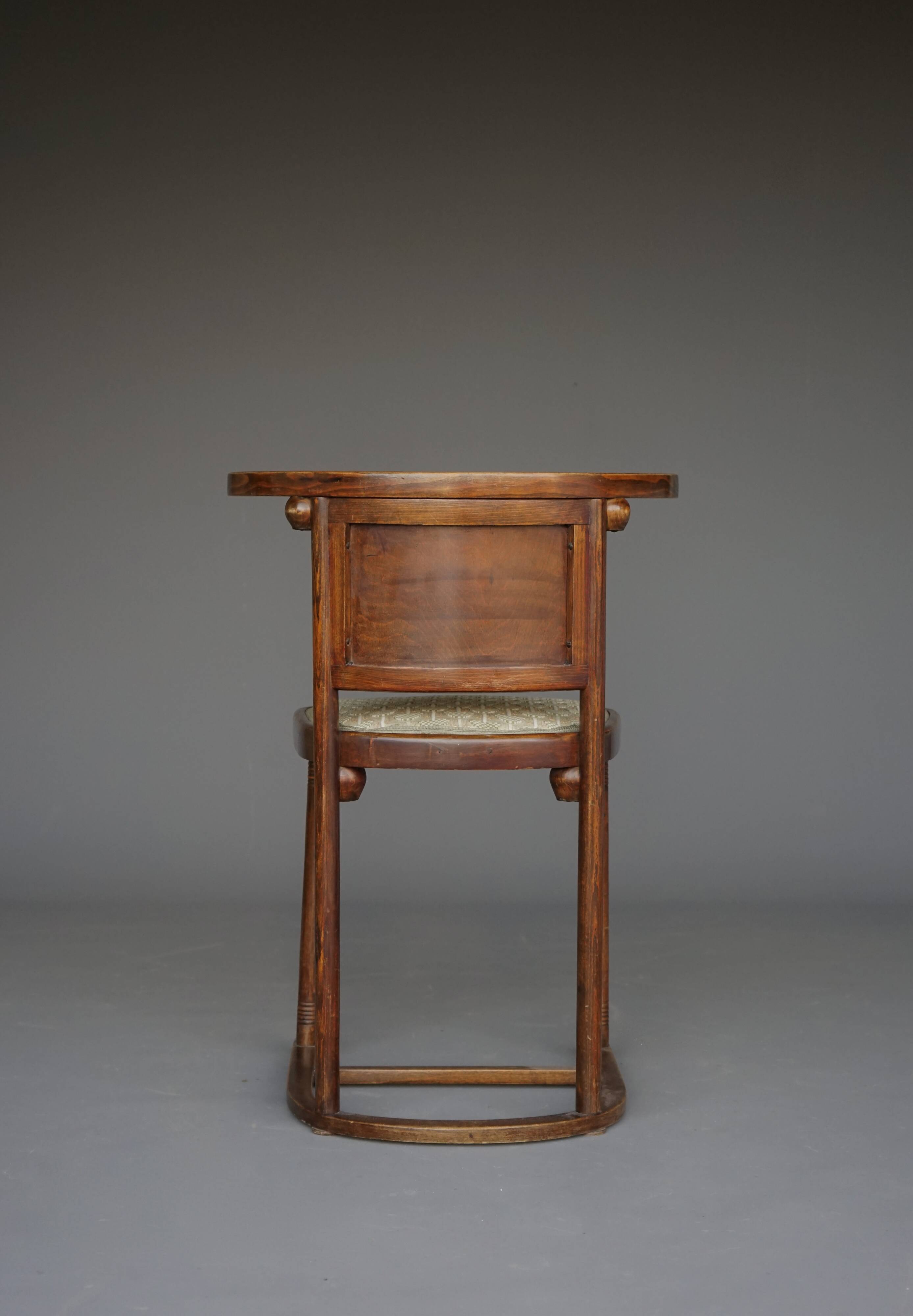 Secessionist Chair attributed to Josef Hoffmann, 1920s