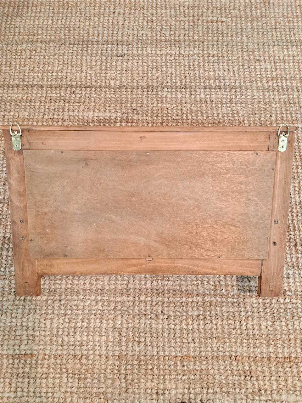 Vintage 1950s wall coat rack