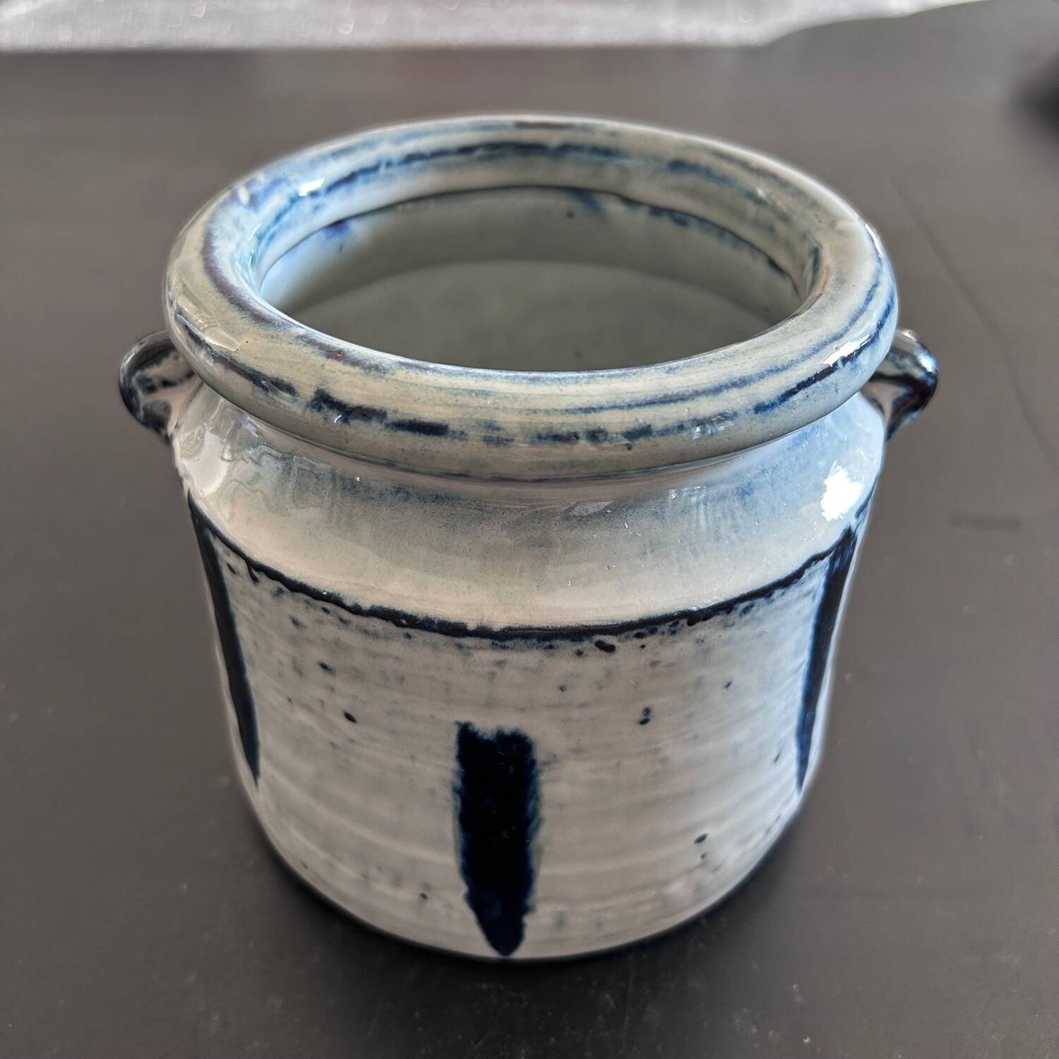 Stoneware flower pot M