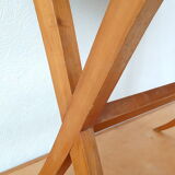 1950 blue opaline booster table
