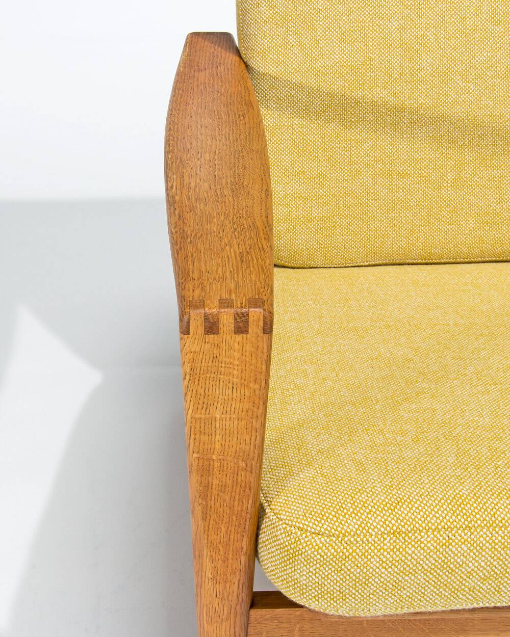 Mid Century Lounge Chairs in Oak by Niels Koefoed, Danish 1950's