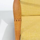 Mid Century Lounge Chairs in Oak by Niels Koefoed, Danish 1950's