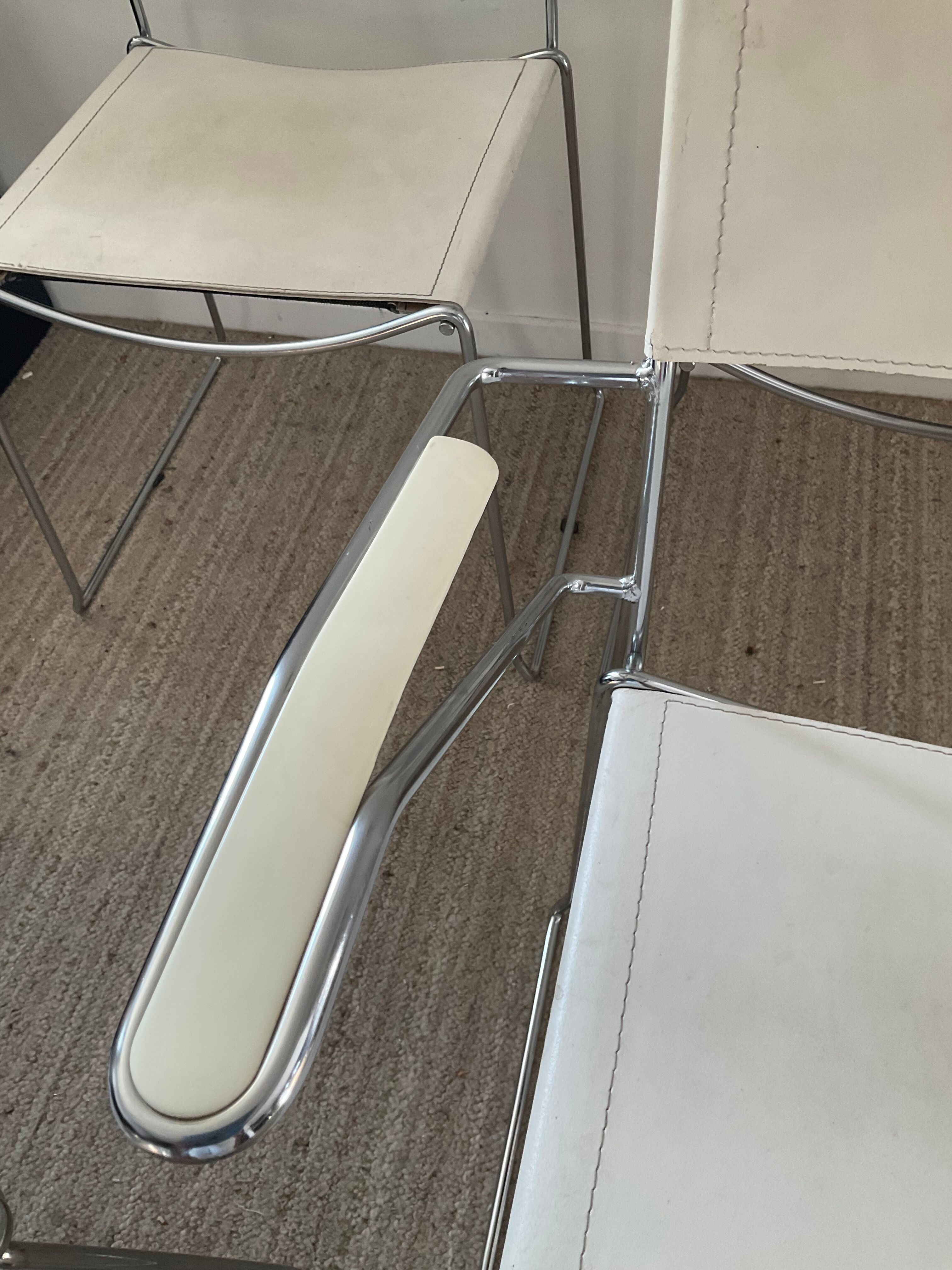 4 fauteuils Giandomenico Belotti années 70