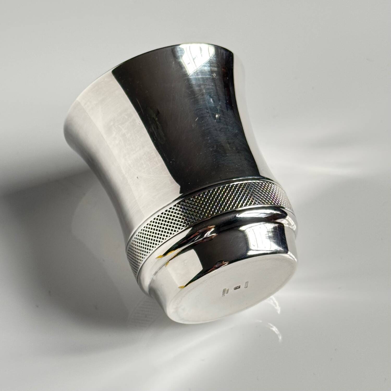Elegant silver-plated metal cup | Christofle