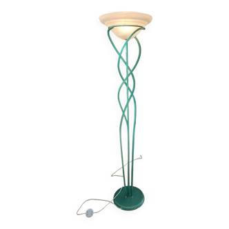 Lampe sur Pied en Fer Forgé et Torsadé