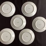 Lot 6 assiettes porcelaine Ch. Ahrenfeldt