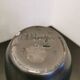 Vase Elchinger noir et bordeau