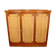 Mahogany and straw bar, made in Mexico around 1950