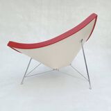 Fauteuil lounge Coconut du milieu du siècle par George Nelson pour Vitra