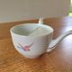Antique porcelain duck mug for the sick