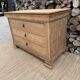 Renovated antique solid wood chest of drawers
