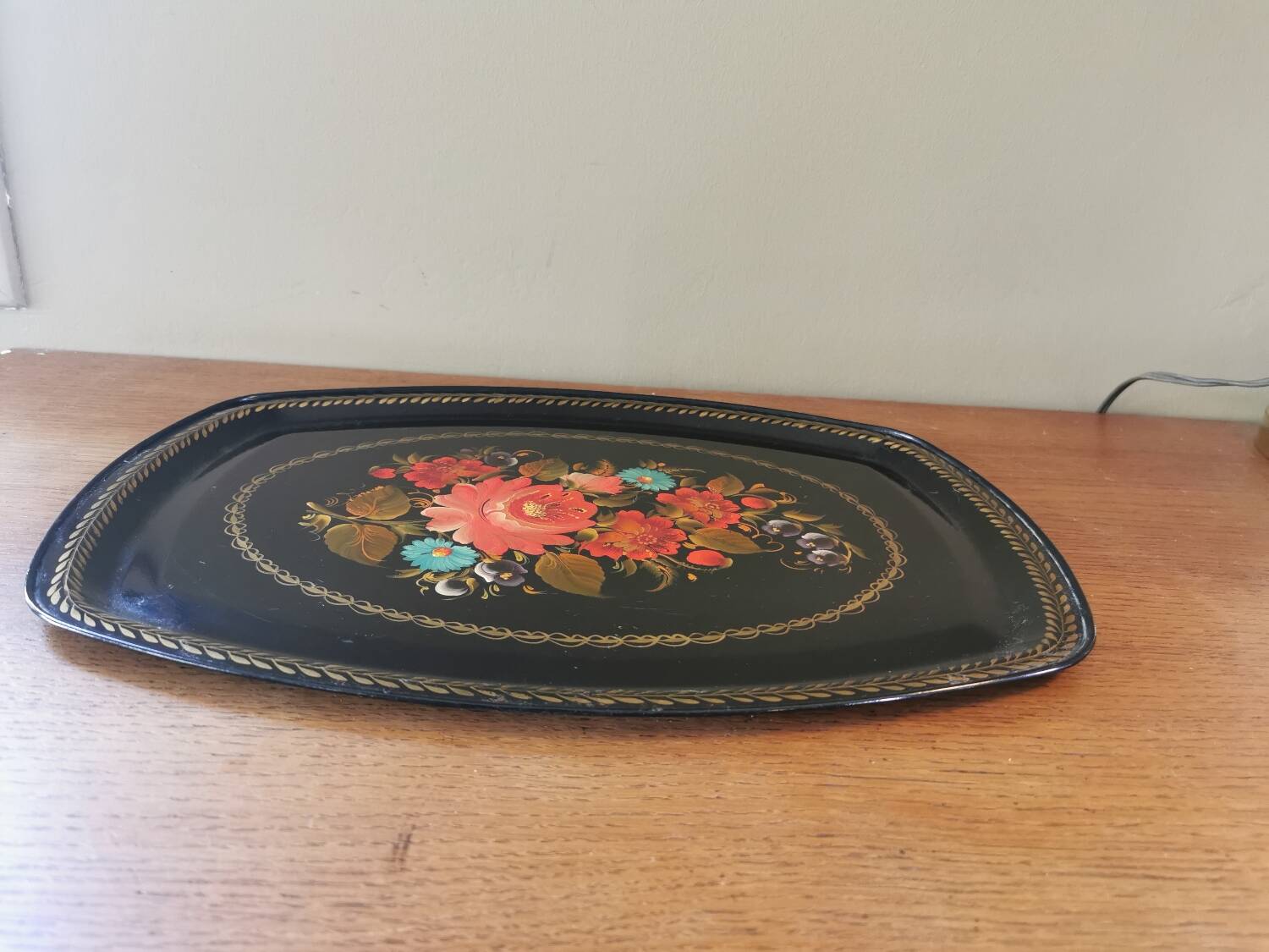 Vintage Russian tray