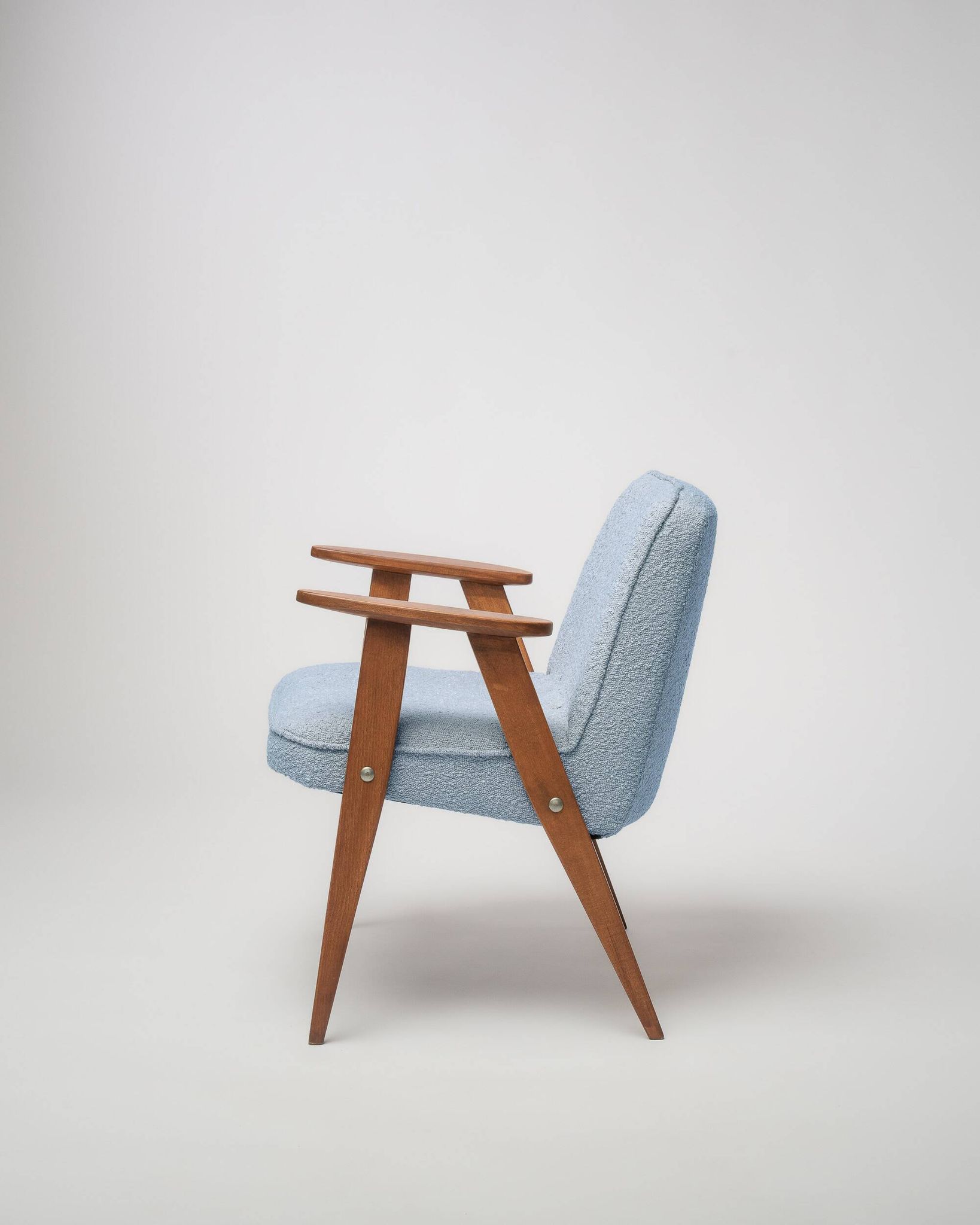 Fauteuil Chierowski 366 vintage restauré, moderne du milieu du siècle