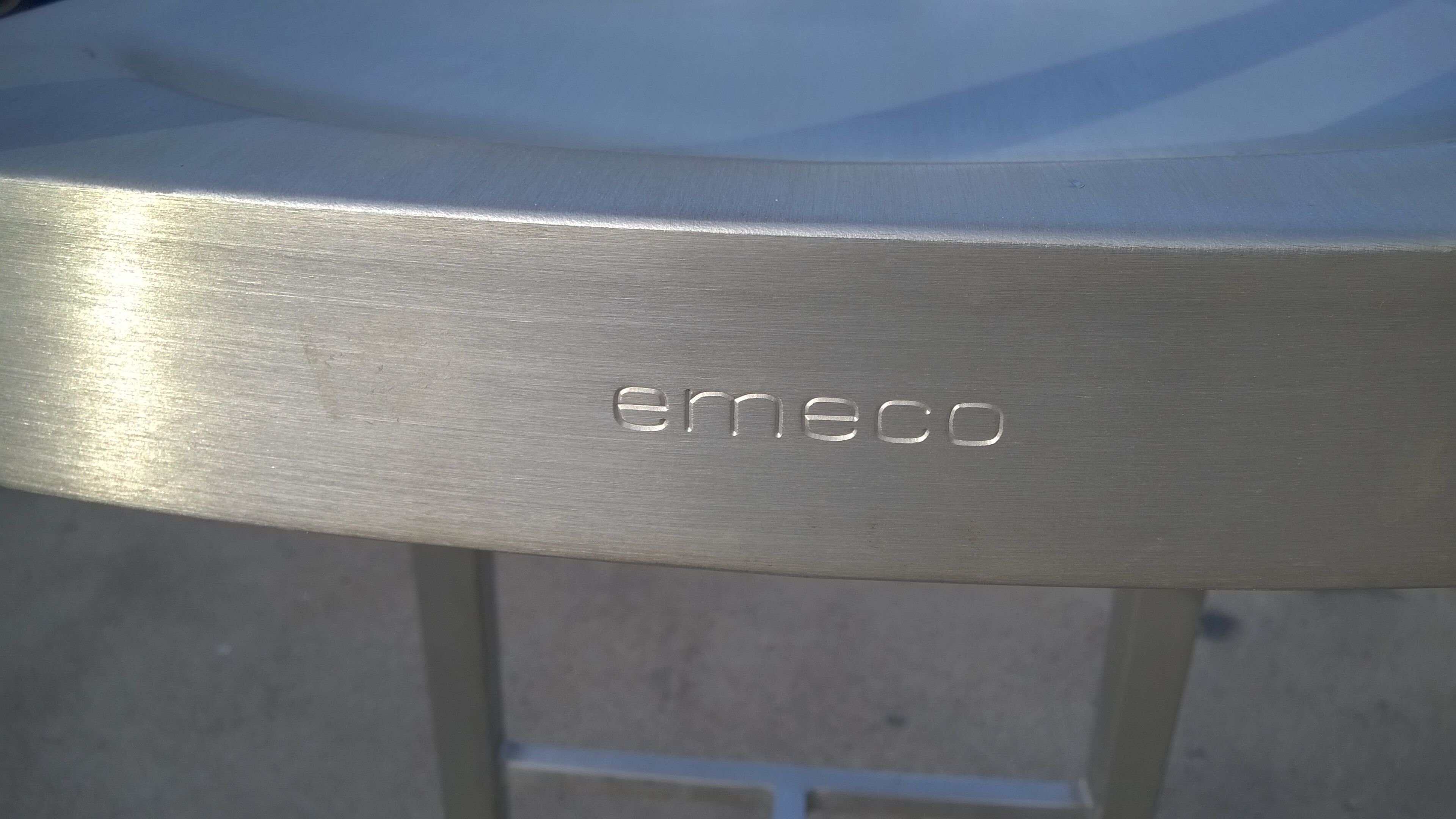 Bar stool "Navy" by Emeco