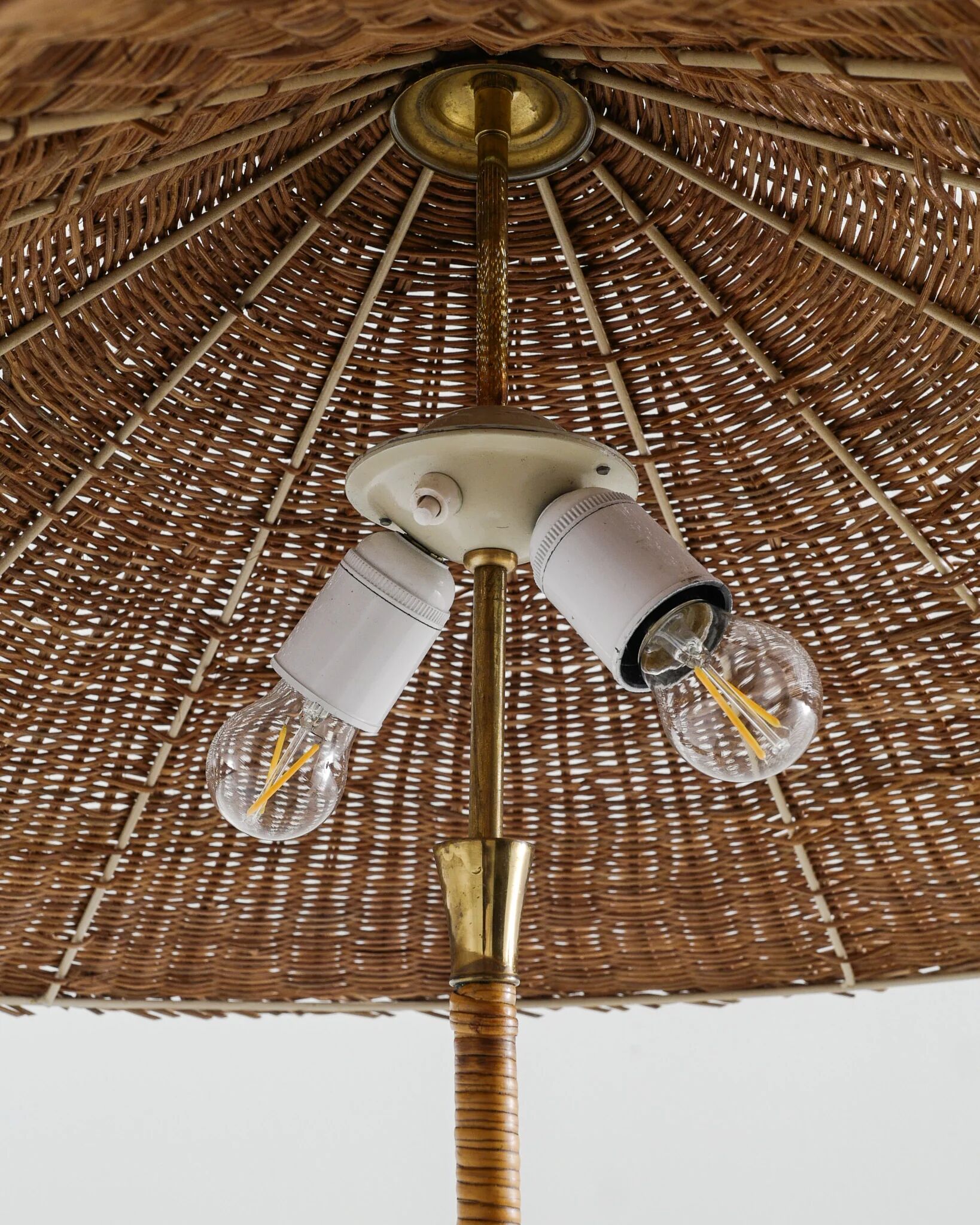 Finnish Mid Century Floor Lamp by Itsu, 1940s