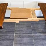 Scandinavian extendable round table in rosewood, 1970s