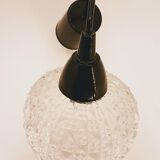 Luminaire suspension en verre années 60/70