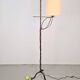 Brutalist Floor Lamp in Wrought Iron, 1950s