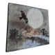 Tableau raku Claudine Dumur