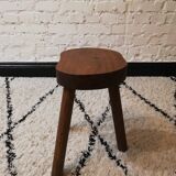 Tripod wood stool