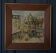 Oil on Isorel by Monick place du Tertre XXe Paris