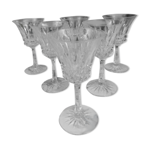 verres en cristal pointe