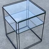 Side table by Max Sauze "isocèle" Design 70's
