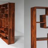 Post-modern walnut library - 1970s