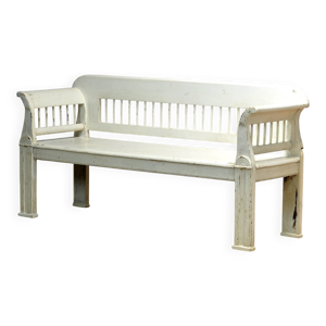 Banc en pin ancien, années - 1900