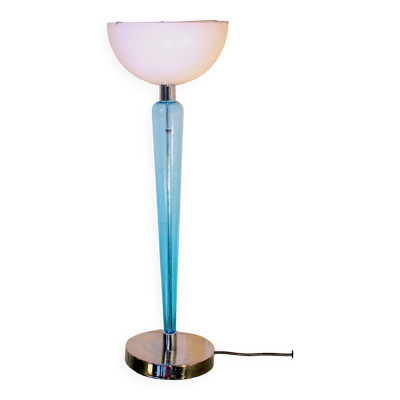 Artemide, Lampe de Table en Verre Soufflé par Jeannot Cerutti pour VeArt, Italie