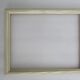 Off-white wooden frame for 242 x 300 mm subject