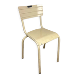 School infirmary chair painted metal 50s