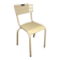 School infirmary chair painted metal 50s