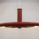 Pink XL Fog & Morup Optima Pendant Lamp: Hans Due Design, Denmark 1970s