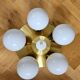 Rare Midcentury Flush Mount Sputnik, Space Age, 1970s