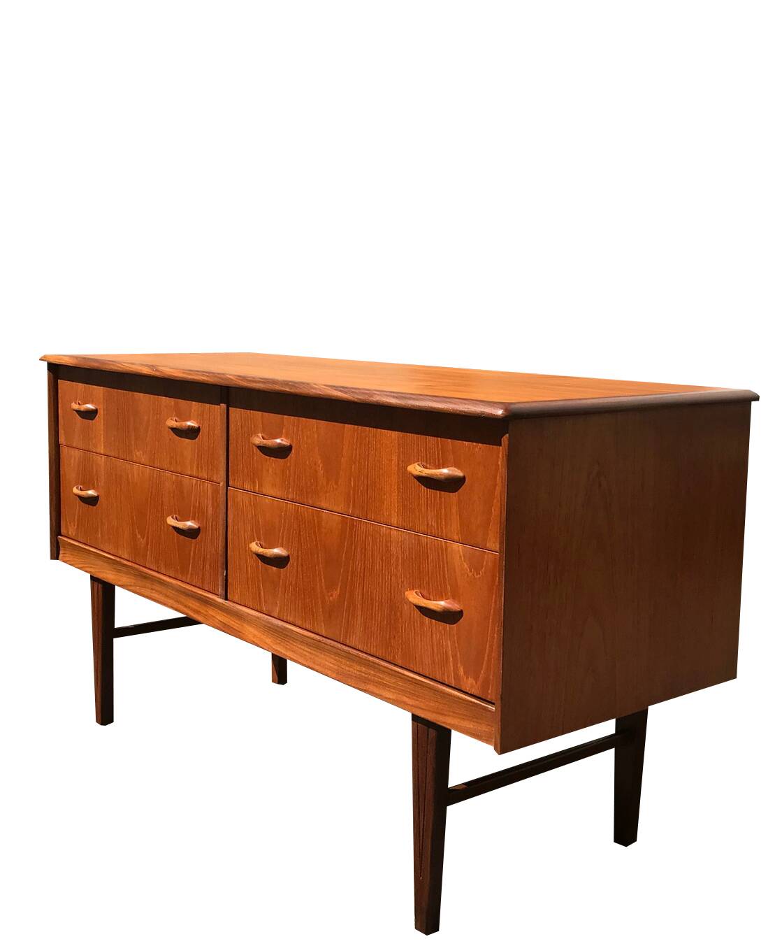 Small English teak sideboard from the 1960s.