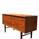 Small English teak sideboard from the 1960s.