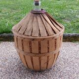 Dame-jeanne dans son emballage