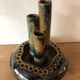 Vase soliflore en céramique émaillée vintage