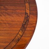 Round table - bench, Northern Europe, late 19th century. After renovation.