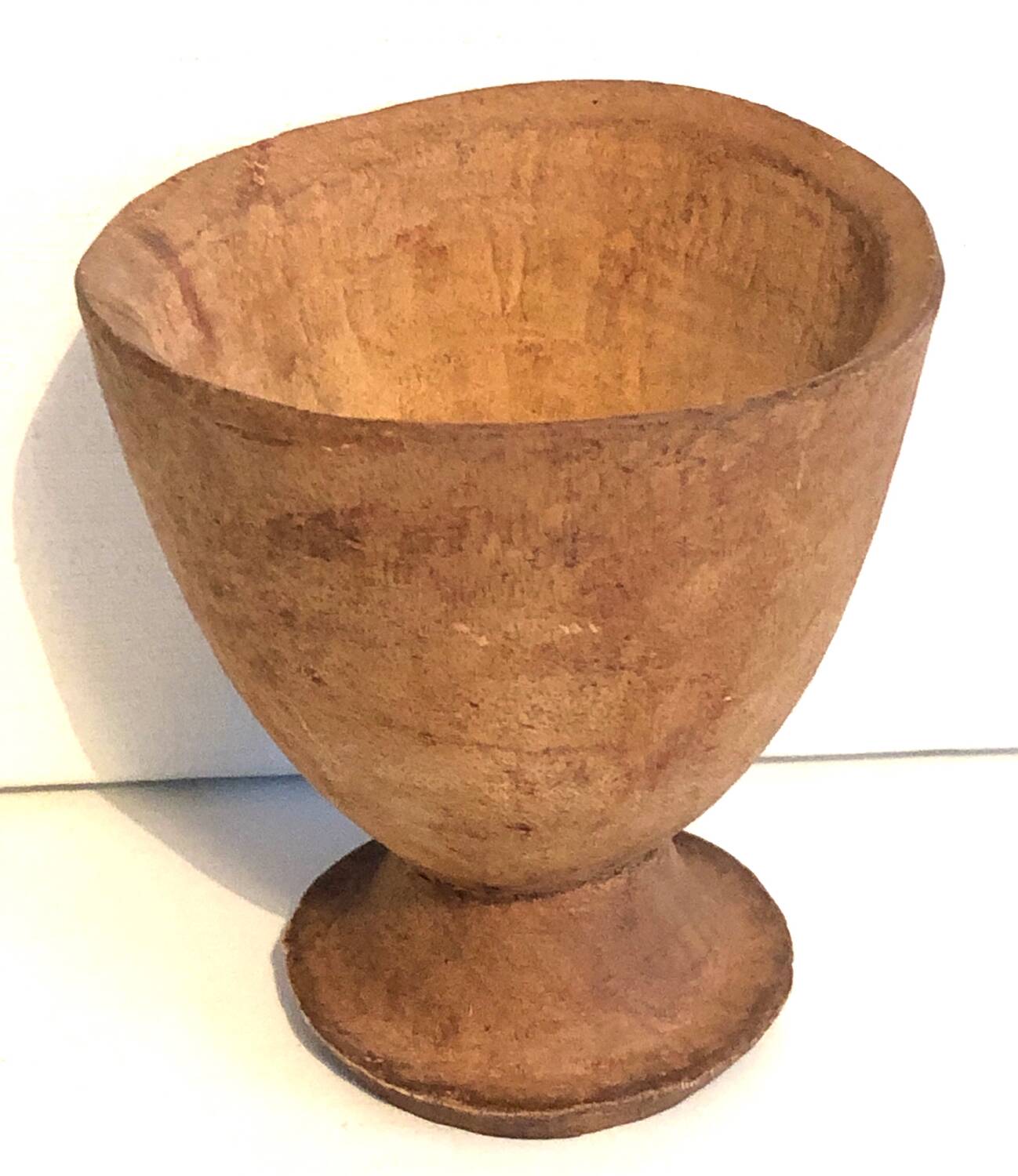 African wooden mortar