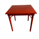 Table en bois imitant le bambou
