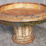 Coffee table (polychrome wood)