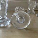 Argental Saint Louis crystal glasses