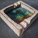 Mobach Utrecht ceramic ashtray, vintage pocket emptier