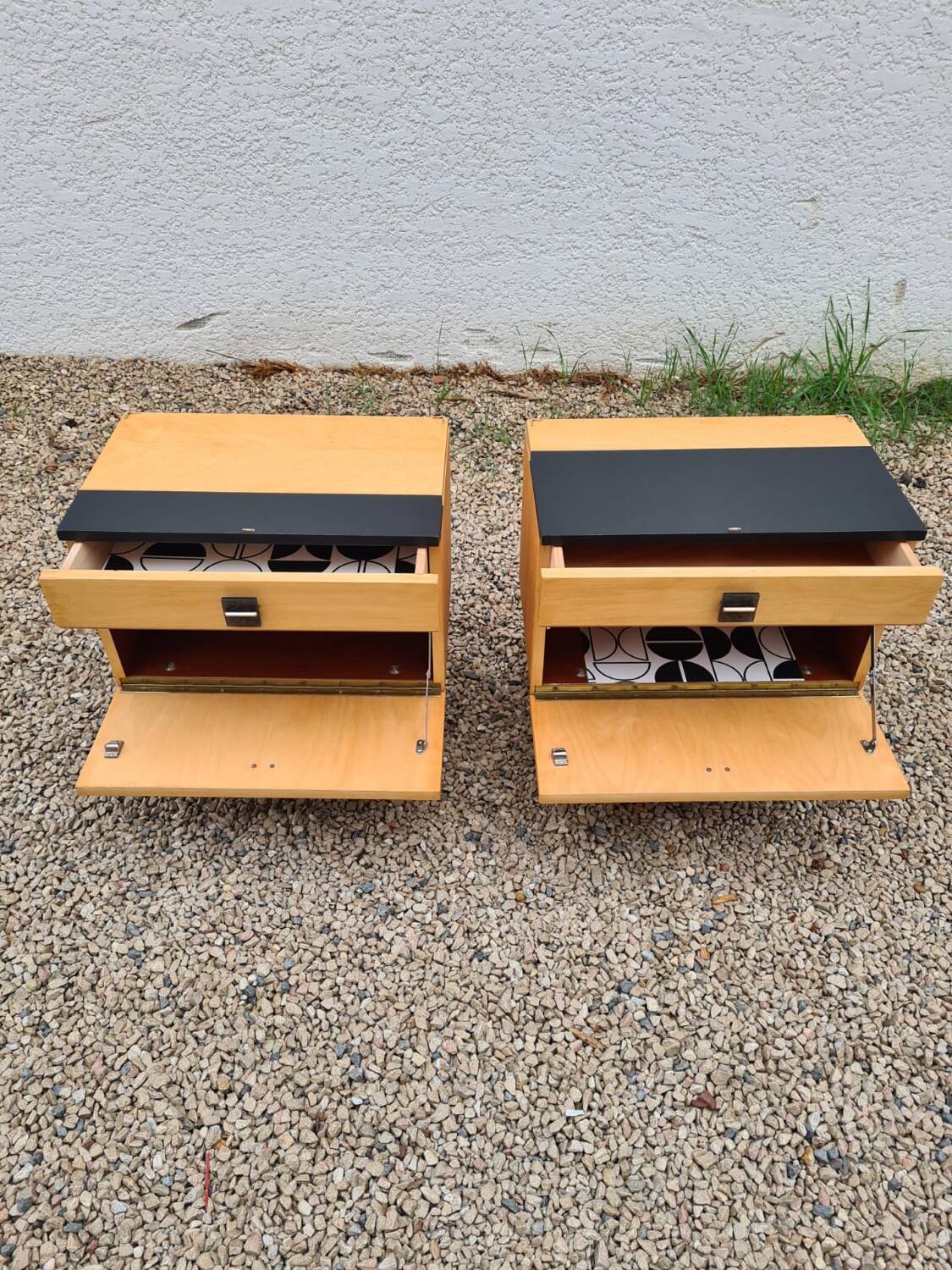 Pair of bedside tables