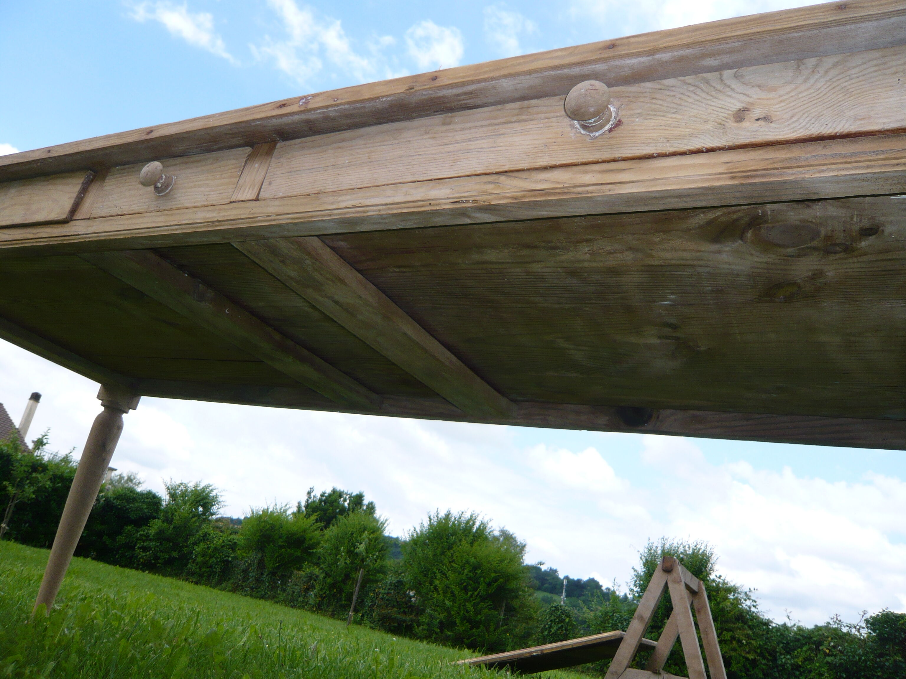 Old farm table