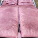 Leather armchair from the Giovanni Offredi years, Saporiti, 1970/80, Italy