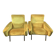 Pair of designer armchairs 1955-60 Louis Paolozzi for Brandt Zol Steiner